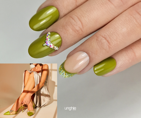 Luxury nails: affascinanti manicure ispirate alla lussuosa collezione Alena Ettea