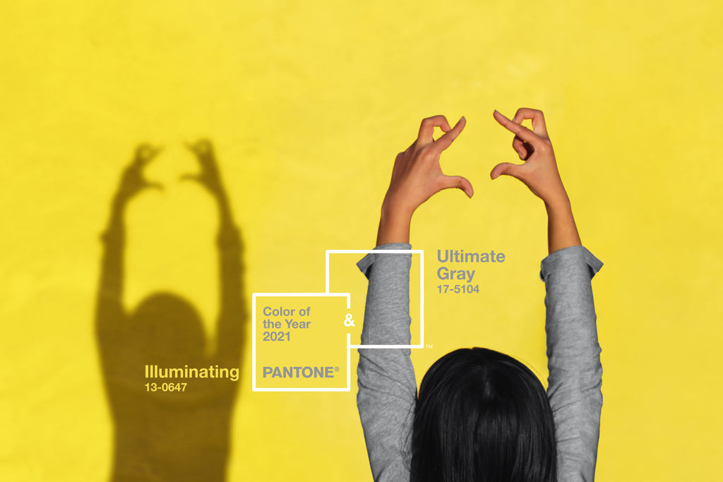 Sono Illuminating (giallo) e Ultimate Gray (grigio) i colori Pantone® 2021