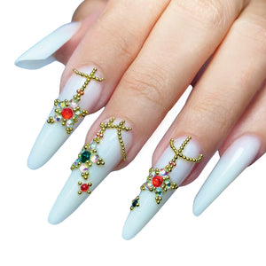 Christmas nail art: passo passo di Natale