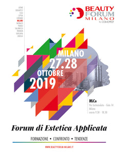 Beauty Forum Milano 27 e 28 Ottobre 2019