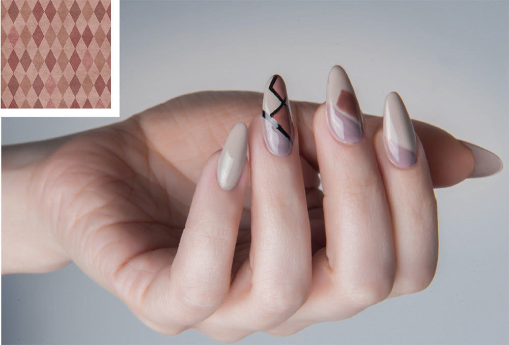 Texture nail art