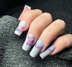 Winter nail design